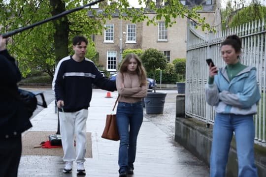 Blind Eyes behind the scenes 3