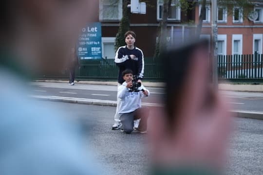 Blind Eyes behind the scenes 9