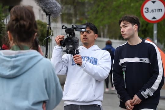 Blind Eyes behind the scenes 8